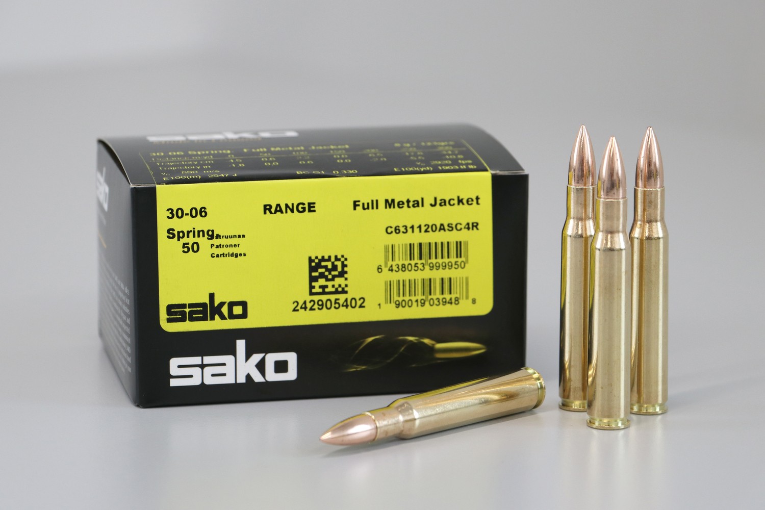 Патрон для нарезного оружия SAKO (.30-06 Sprg.)