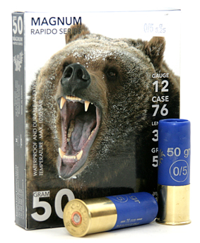 Патрон для гладкоствольного оружия Y.A.F.-Rapido Magnum (12/70)(50г.)