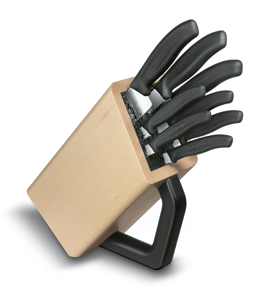 Набор столовых ножей VICTORINOX Мод. CUTLERY BLOCK #6.7173.8